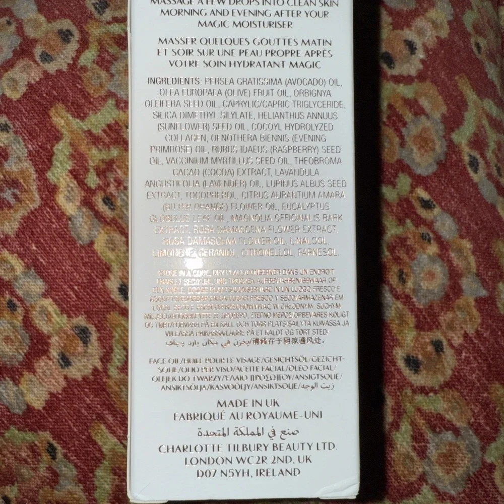 Charlotte Tilbury *Collagen Superfusion Facial Oil* 1 oz/30ml Full‎ Size NIB
